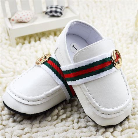 gucci baby shoes red|baby Gucci shoes for boys.